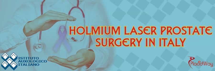 Holmium Laser Prostate Surgery in Italy